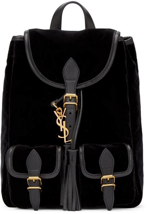 ysl canvas backpack|ysl backpacks for women.